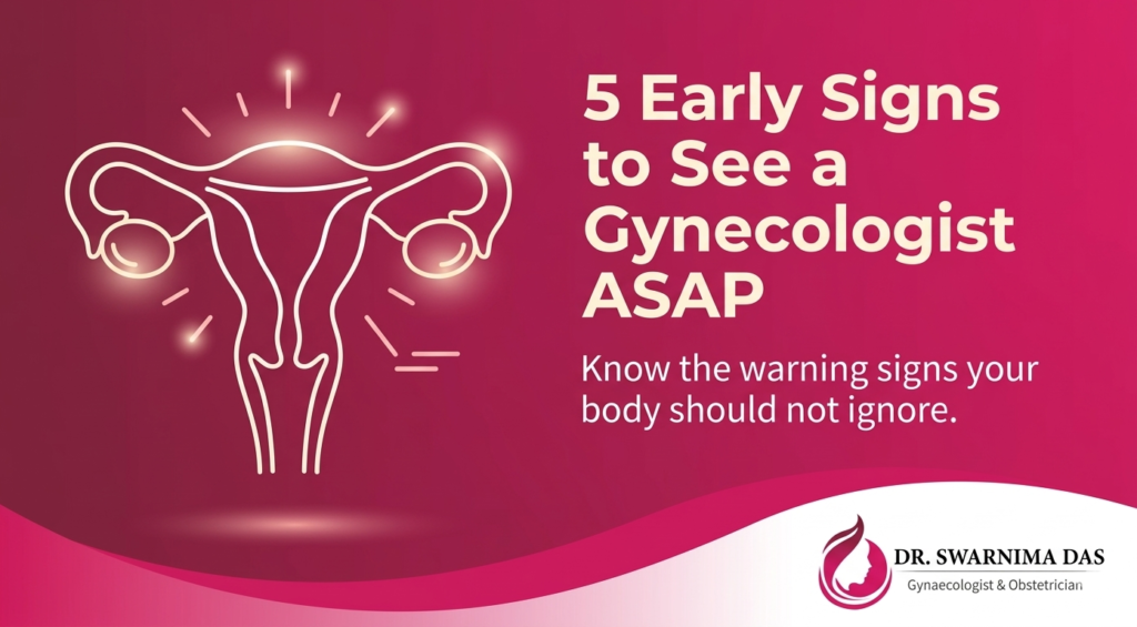 early signs to see a gynecologist diagram