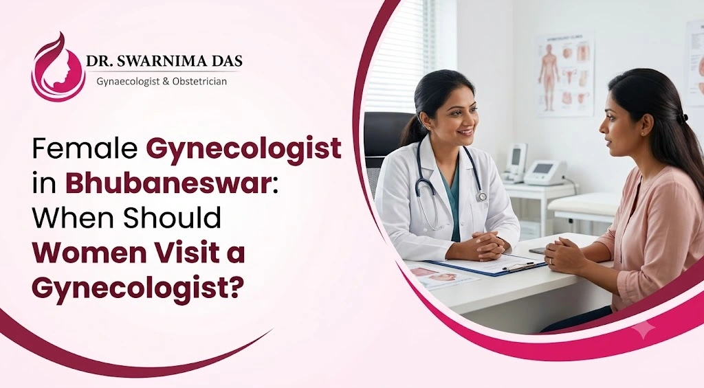 Female gynecologist in Bhubaneswar discussing women's health concerns